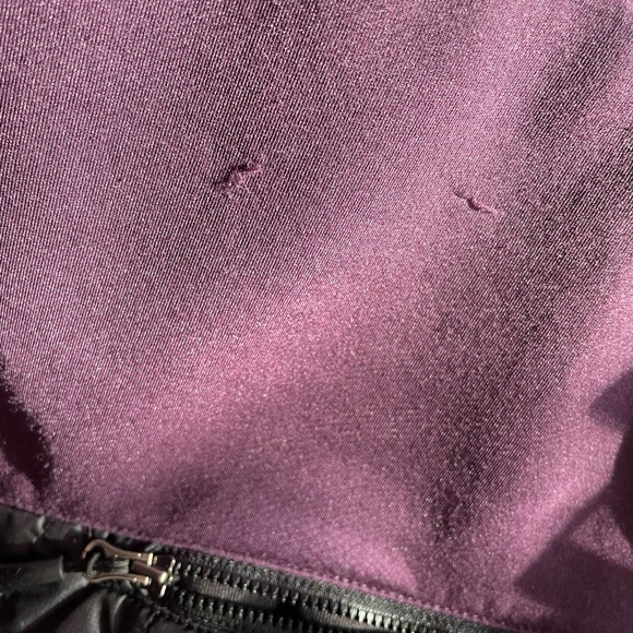 IBEX WOOL AIRE Merino Black and Purple Puffer Jacket - Picture 10 of 10